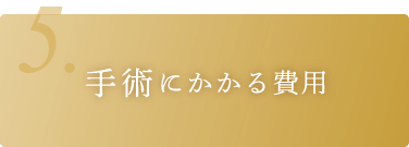 手術にかかる費用